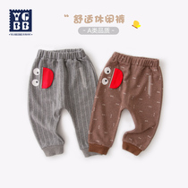 Ingebel boys pants spring and autumn trousers wear baby girl bloomers casual cartoon baby Haren pants