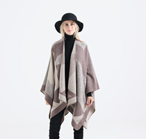 Fashion travel windproof warm thick shawl Winter on the way to the