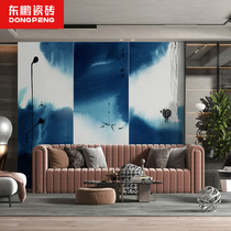 The Talk Show Congress Dongpeng Tile small fish all come to the living room 800x2400 TV background wall rock plate large plate tile