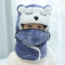With winter Primary School snow er duo mao velvet new flat-top Lei Feng children zhong da tong boys