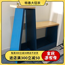 Nordic solid wood shoe stool modern simple saddle stool home door wearing shoes stool creative multifunctional storage stool