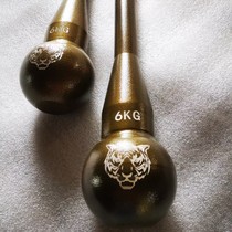 Fitness Pure Steel One Round Head Bells clubbell Iranian Rod Steel Baseball Fighting Power Complex Can Health