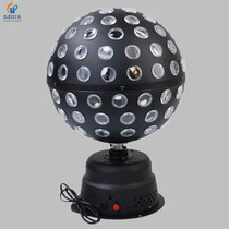 Colorful LED sound-activated crystal big magic ball stage lighting with brilliant light KTV private room bar colorful rotating light