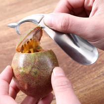 304 stainless steel bacon fruit cuts Home Egg Fruit Knife Opening Instrument Spoon Peeling Perfume Cruster Tool