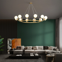 Creative Chandelights Postmodern Full Copper Light Lavish Simplicity Joins Creative Personality Modern Minimalist Bedroom Light Living Room Chandelia