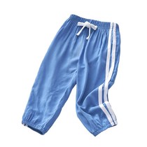 Girls anti-mosquito pants thin summer mens baby bloomers Childrens breathable summer pants One year old boys pants