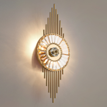 Wall lamp bedroom bedside lamp modern simple living room background led wall lamp creative personality corridor aisle lamp