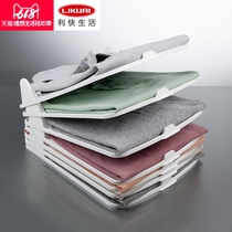 New product Quick clothing finishing board Turkey original imported Gondol multifunctional stackable clothes stacking board