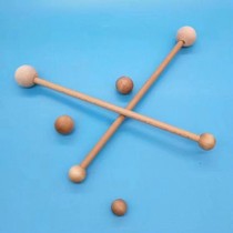 Wooden Stick Back Hammer 10 Material Accessories Handmade DIY Wool Thread Crochet Back Hammer Deliver