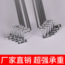 Model display rack integrated board display rack cabinet door template color plate hook display board hook rack non-perforated display cabinet rack hook