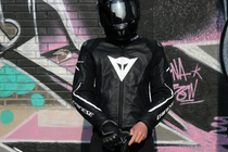 McJoe Moto-Dainese Dennis Asen Motorcycle Test Street Car Track Leather