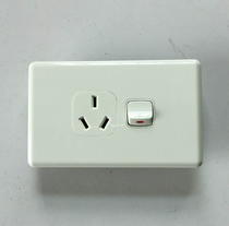 New CHINT CHINT lblbl007 switch triangle socket integrated 250V 10A 118 type