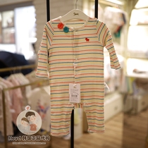 Direct mail ETTOI Korea Pegus childrens clothing 2021 autumn color strips comfortable ha underwear 517510