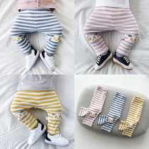 Baby pants leggings fat baby spring and autumn mens treasure male spring female treasure thin spring big ass pants loose