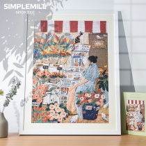 Park Pixel Pieces healing department illustrator Zhu encouraged the work puzzle 1000 pieces of new wedding bestie gift