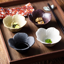 Duoyi creative small saucer Dola plum sauce saucer vinegar dish household seasoning dish ceramics