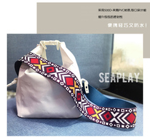 SEAPLAY 5L waterproof roll mouth mini bag portable and small colorful braces carry-on bag containing bag