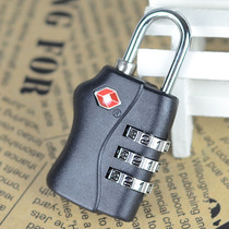 Travel abroad customs clearance lock lever luggage metal code lock tourist luggage lock Customs Customs lock