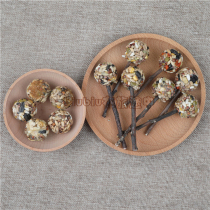 78 Hamster Snacks Ball Lollipop Five Cereals Fruit and Vegetable Pumpkin Coconut Strawberry Carrot Beef