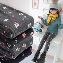 girls' leggings children's spring autumn thin western baby warm cotton pants girls outerwear autumn pants girls