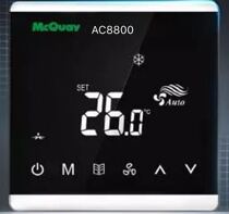 McQuay McVail new central air conditioning fan coil control switch panel temperature controller AC8800
