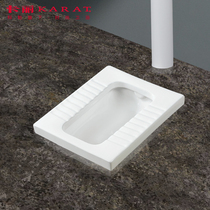 Kali bathroom front drainage without Water Bay Squat toilet Squat pit Squat toilet urinal 17957T