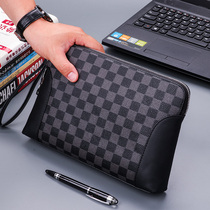 Hand Bag Mens Hands With Bag Mens Hand Grip Bag Large Capacity Code Lock Big Card Clips Bag Mens Bag Business Casual Luxury Goods