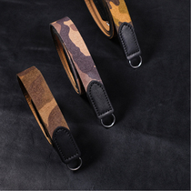 cam-in AW19 New Italian original plant tanned head layer cowhide camera back strap Round hole interface