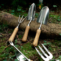 Garden Art Tools Five Suits Small Shovels Stainless Steel Planting Dug Earth Home Three Sets of Flowers Iron Shovel Raised Flowers
