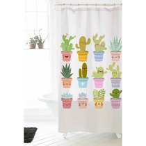 Customizable bathroom cartoon cute thick waterproof and mildew proof bathroom shower curtain partition curtain curtain