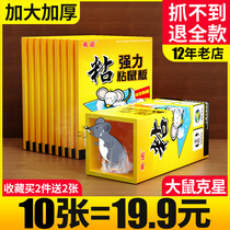 Mouse sticky strong mouse board big mouse paste glue plate cage clip dipped mouse artifact household medicine catch