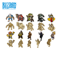 blizzard official game peripheral carnival 2019S6 collection blind bag commemorative badge Metal accessories