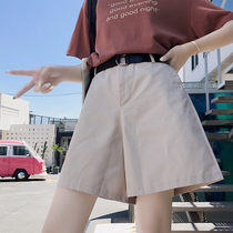 Frock shorts women loose bf casual 50% mid pants dines outside wearing summer straight cylinder bf port wines sports pants