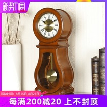 Seiko watch living room table clock modern household Chinese style solid wood timekeeping large creative simple luxury decorative ornaments