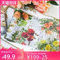 Tim Holtz light retro background paper roll is not stuffy with tissue collage paper