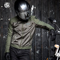 Locomotive Nets Starry Sky Knight Motorcycle Summer Mesh Riding for mens anti-fall breathable casual jacket jacket jacket