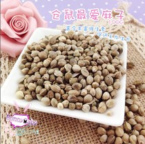 Hamster snack hemp seed 100g natural hemp seed rich in high protein linolenic acid to promote hair growth