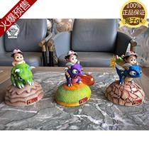 (Supplementation) Monkey gk One Music House Adventure Island Series Blue Ice Dragon Purple Fire Dragon Limited Hand Statue