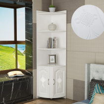 Corner cabinet living room modern simple corner cabinet multi-functional triangle shelf storage cabinet Nordic corner corner cabinet