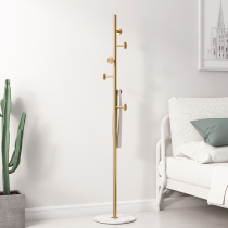Nordic coat rack Bedroom household porch clothes rack modern simple hanging bag wrought iron floor ins hanger
