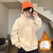 New Korean version of boy gush clothing winter clothing 2021 new CUHK tong thickened childrens autumn and winter boomer clothes