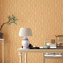 New Chinese wallpaper classical Chinese style ancient retro style wallpaper tea room study Hotel Box project