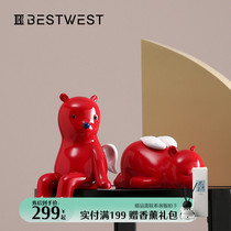 "Nest-Party" Bear Angel Orders Zhang Zhanzhan Light Luxury Art Cute Girls Day New Year Gift