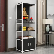 New shrine Shrine Shrine Buddhist Cabinet Guanyin Supply Table for Taiwan Cabinet with door Home God of Wealth Enshrine Table