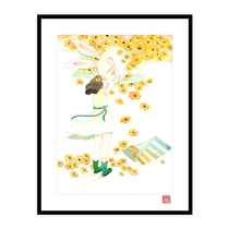 ( Framed )New Artist Pan Xiaochu ( Dream Back to Childhood) Limited Edition Picture