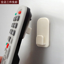 Air-conditioning smart toilet remote control frame paste type fixer hook on the wall hanging free punching fixing frame hook