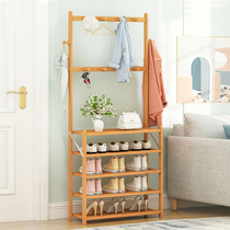 Shoe rack Household indoor good-looking simple door storage artifact Economical multi-layer folding shoe rack shelf Shoe cabinet