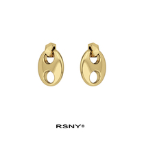RSNY geometric earrings fashion simple niche design earrings geometric shape makes you full of confidence