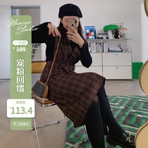 (Pet powder feedback 40% off snap-up non-quality problems do not return or change)College style waist slim sundress