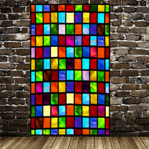 Window Glass Stickers Toilet Bathroom Static Glass Balcony Frosted Glass Cling Film Opaque Sunscreen Sticker